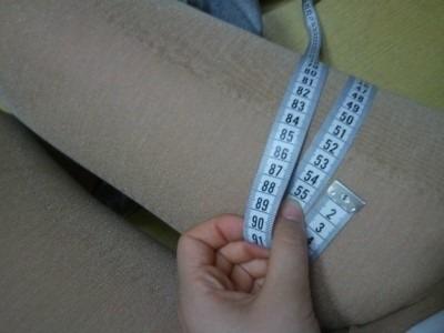 吸脂瘦大腿手术后4周变化，超高兴